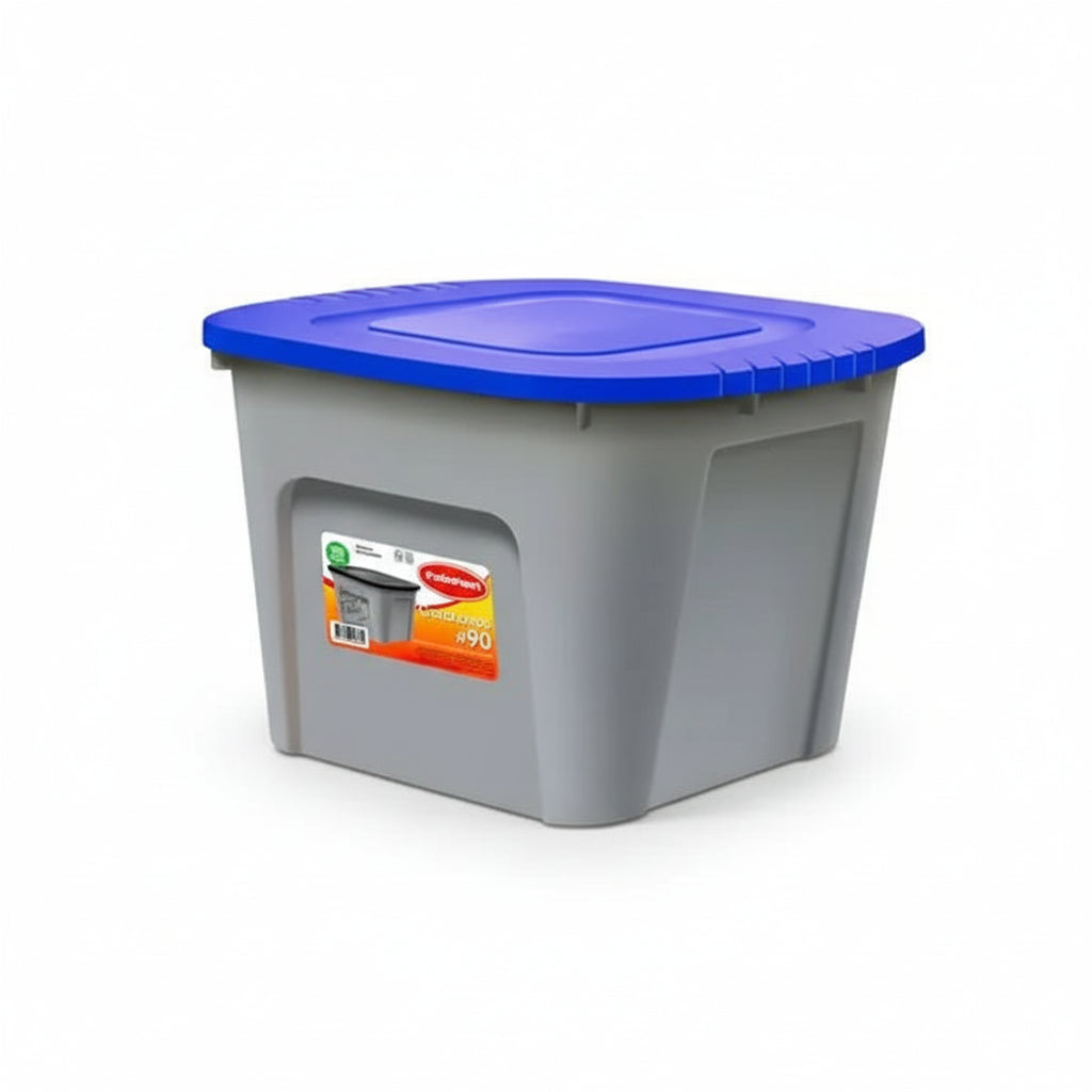 Caja Zeus #90 C/Tapa Plana Polinplast