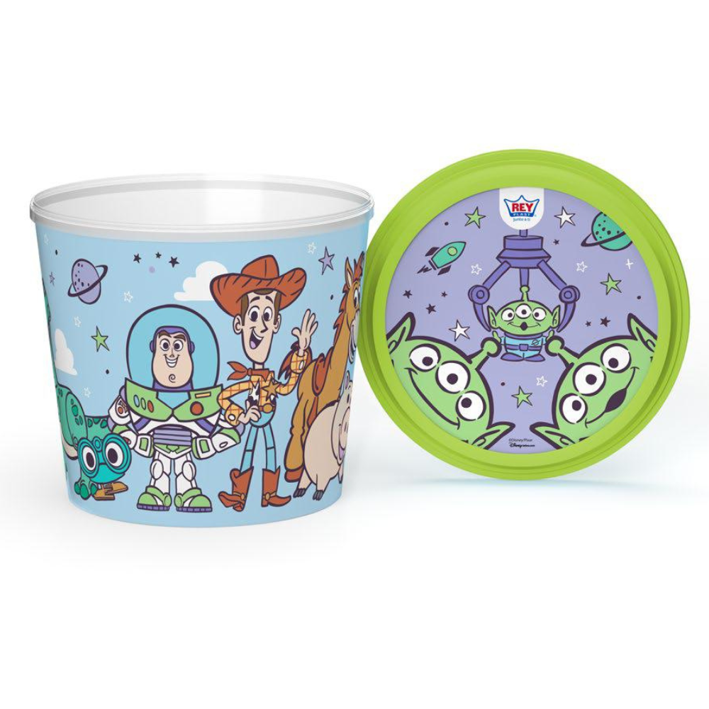 Envase Snack 5.2 Lt Diseño Toy Story Rey