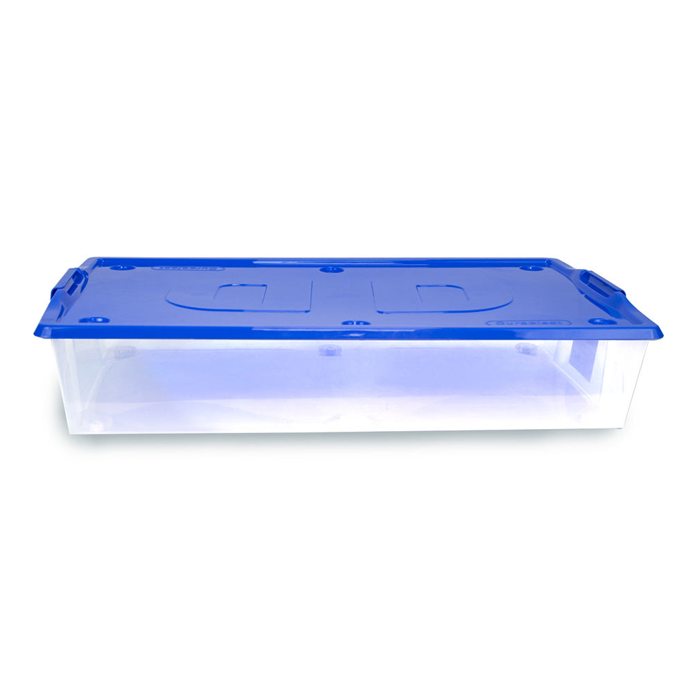 Organizador Bajo Cama Super Dlux Transparente Duraplast