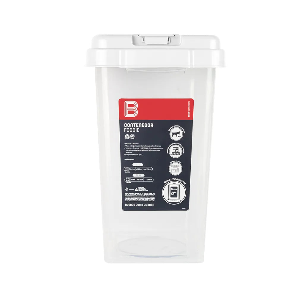 Contenedor Foodie 10.5Lt Basa
