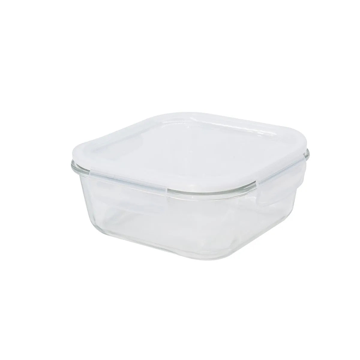 Táper Prisma Glass Cuadrado 1.2 L Basa