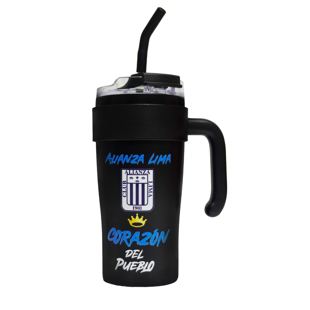 Vaso Térmico de Acero Inoxidable 30 oz – Diseño Equipos de Fútbol