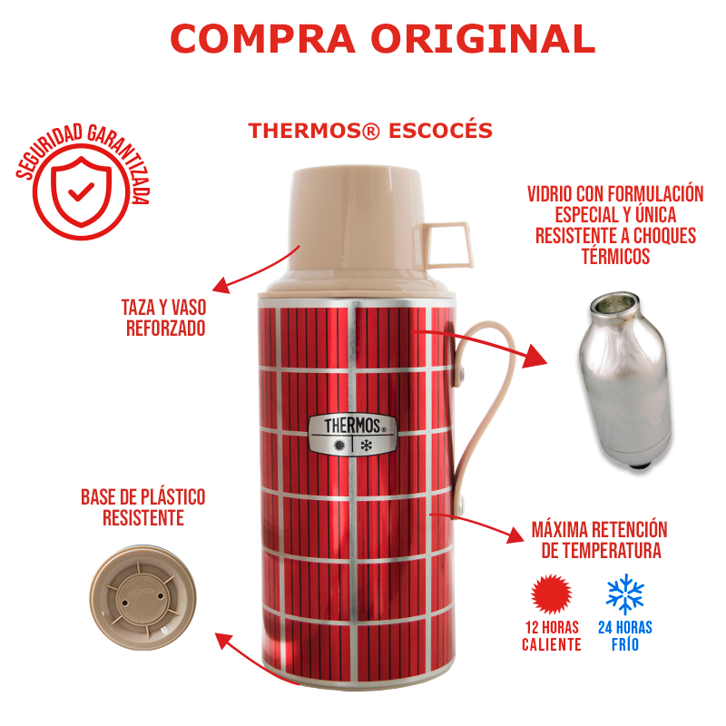 Thermos 1Lt Nuevo Escoces