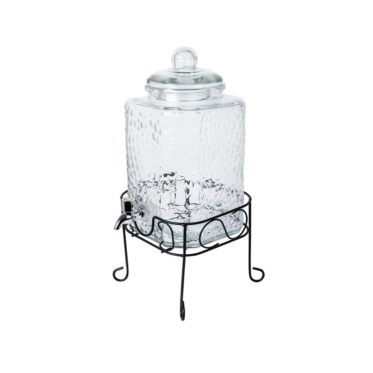 Dispensador De Vidrio Cuad J 6Lt C/Rack 8801
