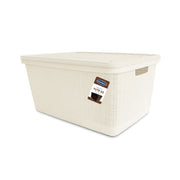 Canasta Plastico Tipo Yute N30 Prolimso