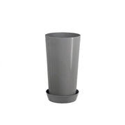 Maceta Redonda Estilo Marfil 14X26 C/Plat Rey