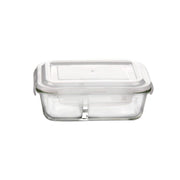 Taper De Vidrio Rectang. C/Divic. 1040Ml 111