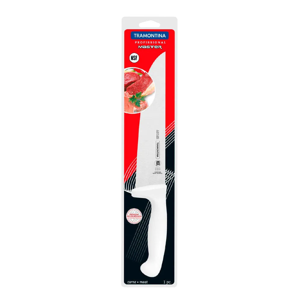 Cuchillo Carnicero #8 M/Blanco Tramontina