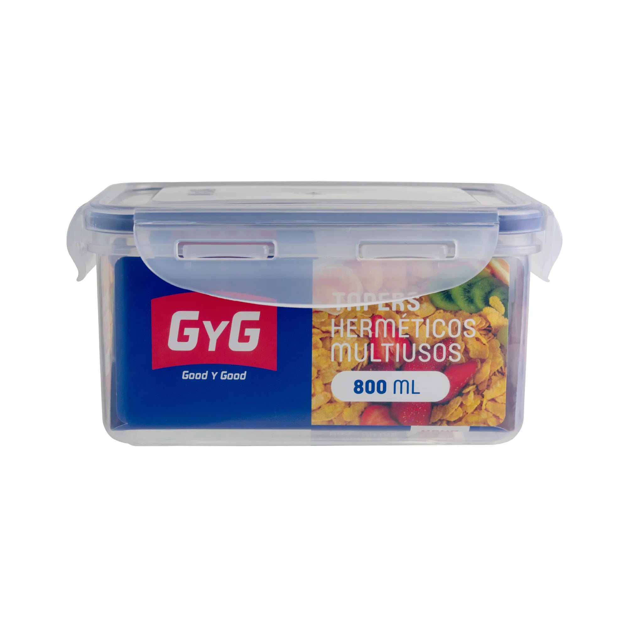 Taper Gyg Rectangular 800Ml 2 Divis. Basa