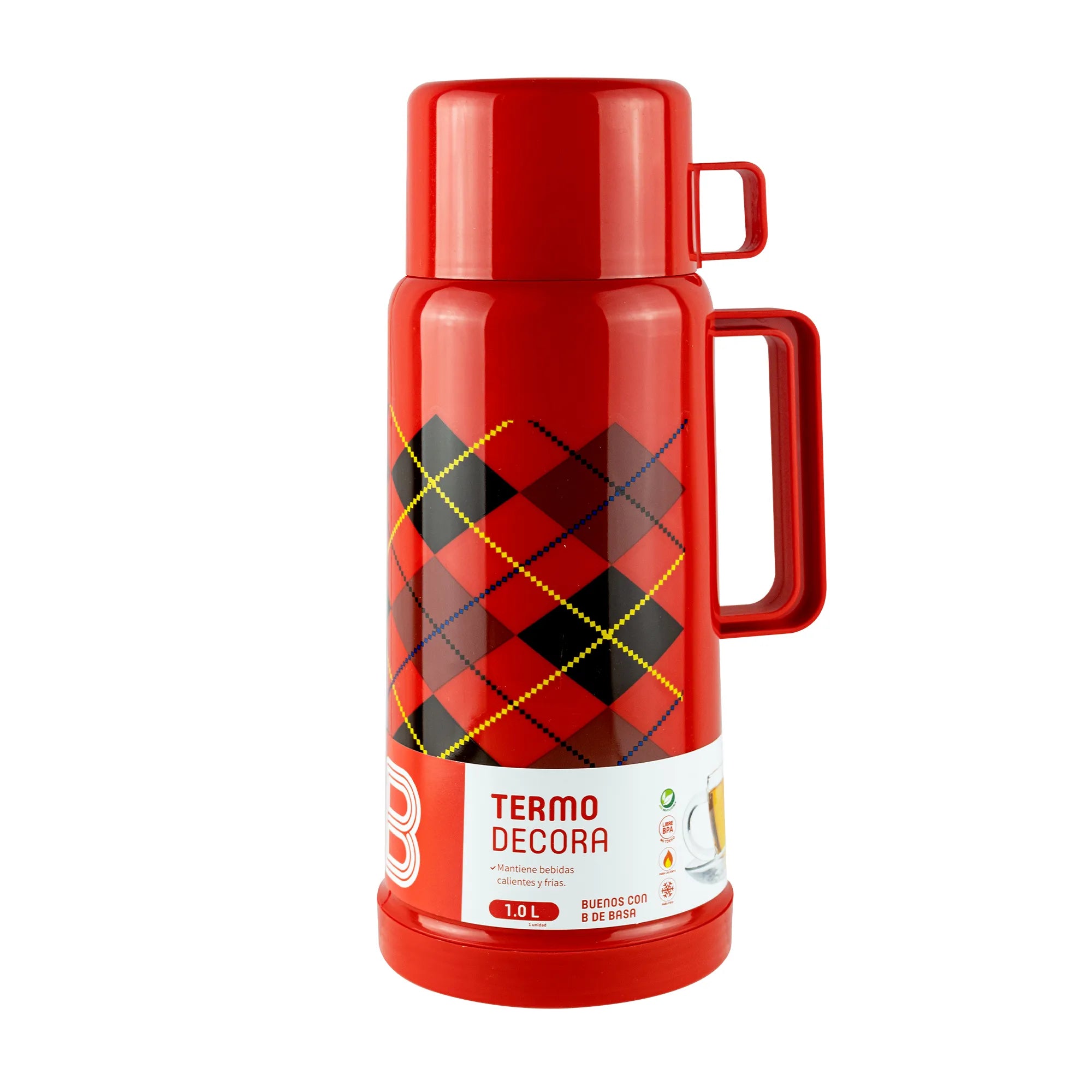 Termo Decorado Design 1Lt Basa