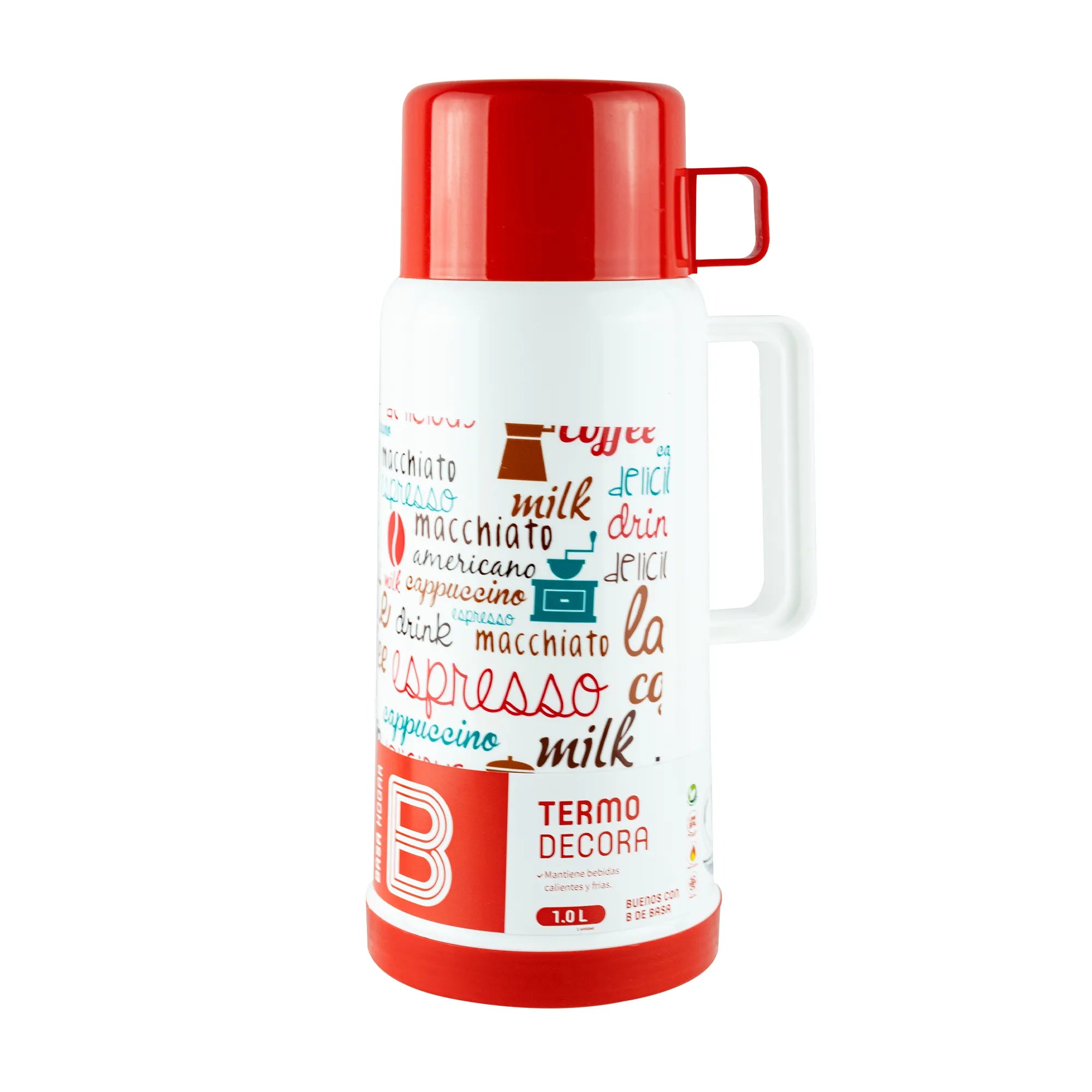 Termo Decorado Design 1Lt Basa