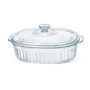 Cacerola Vidr Borosilicato Ovalado P/Hor 2.8L
