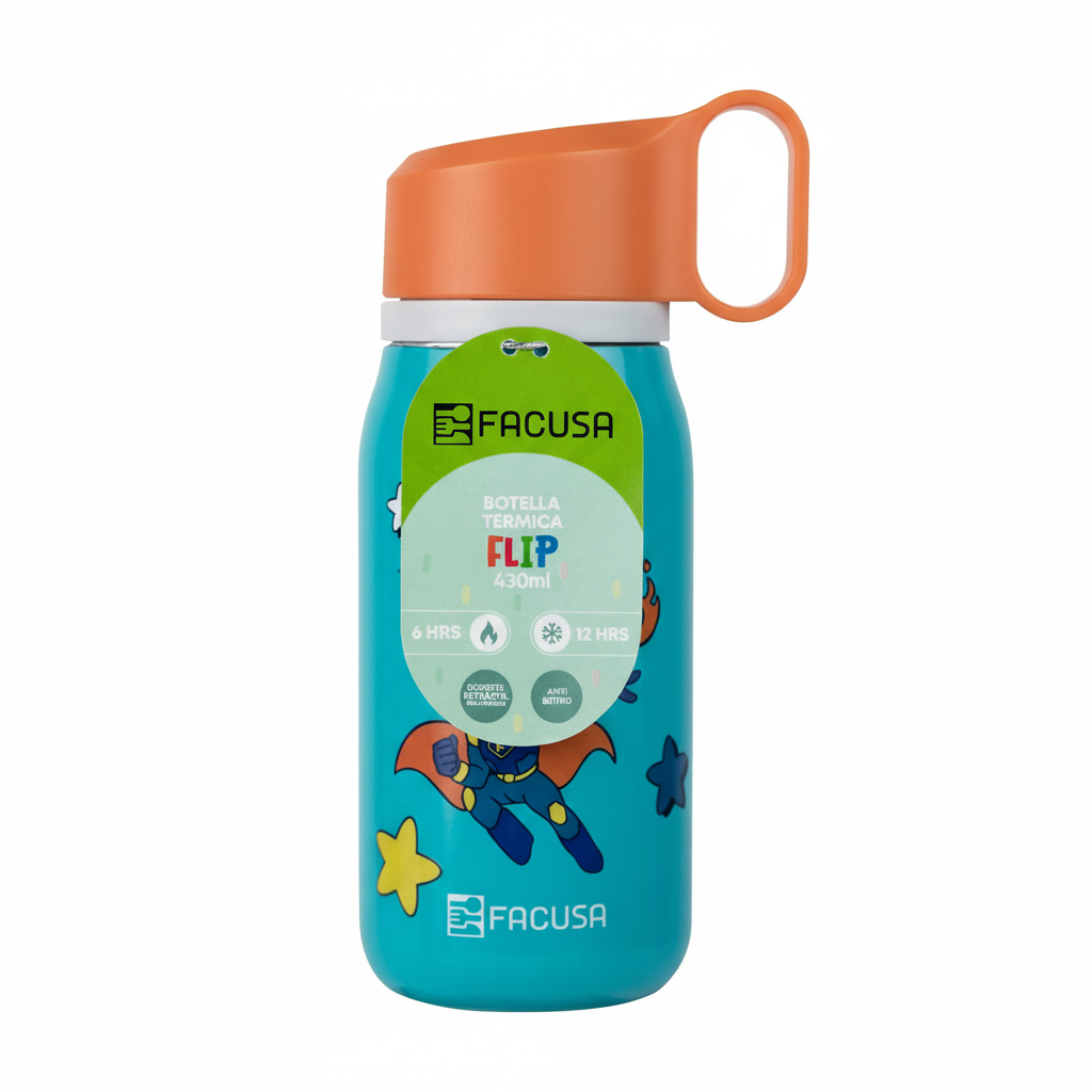 Botella Térmica Ht-Hx35 Flip 430 Ml -  Facusa