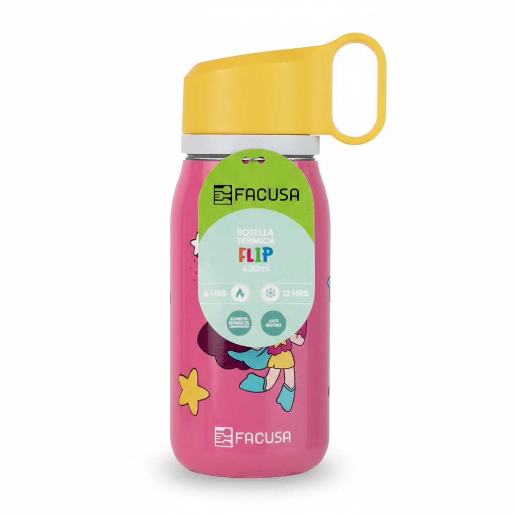 Botella Térmica Ht-Hx35 Flip 430 Ml -  Facusa