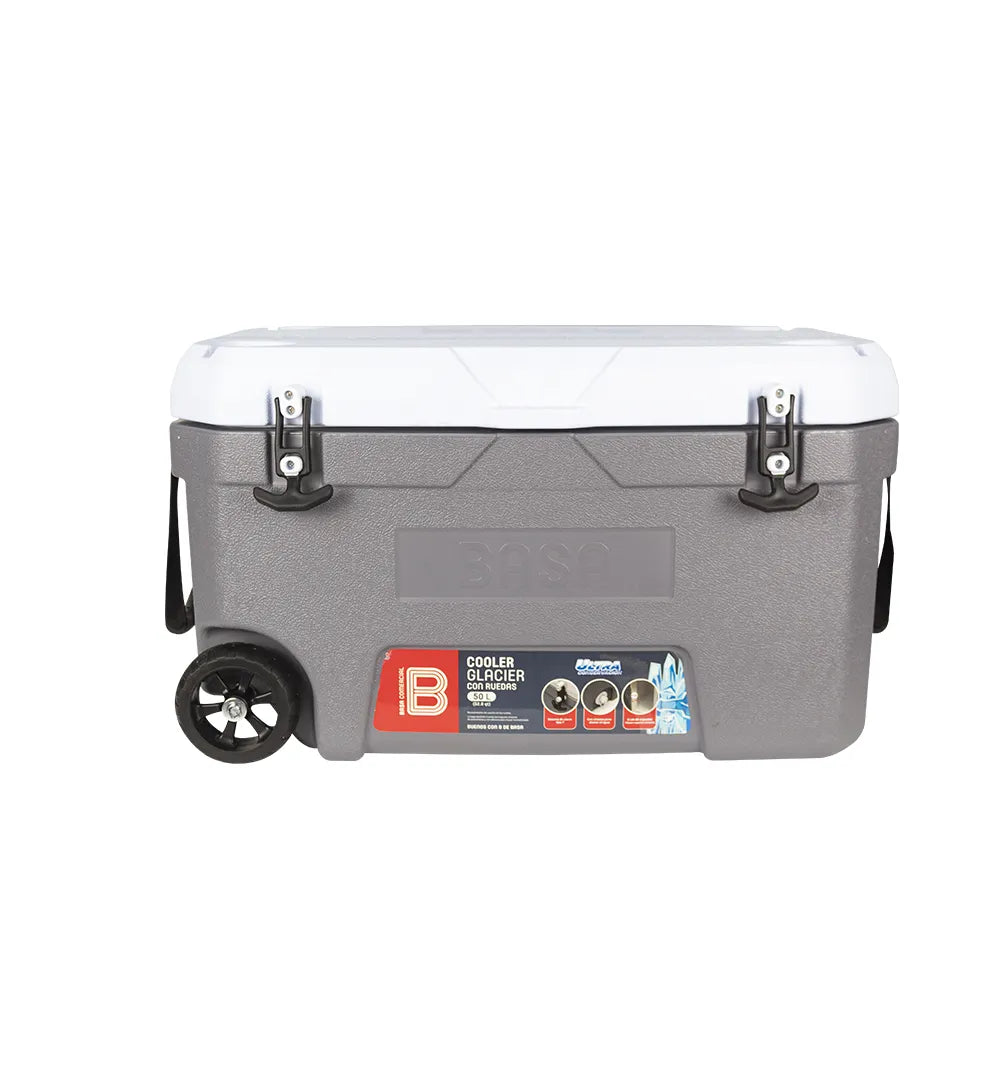 Cooler Glacier con Ruedas 50 L Basa