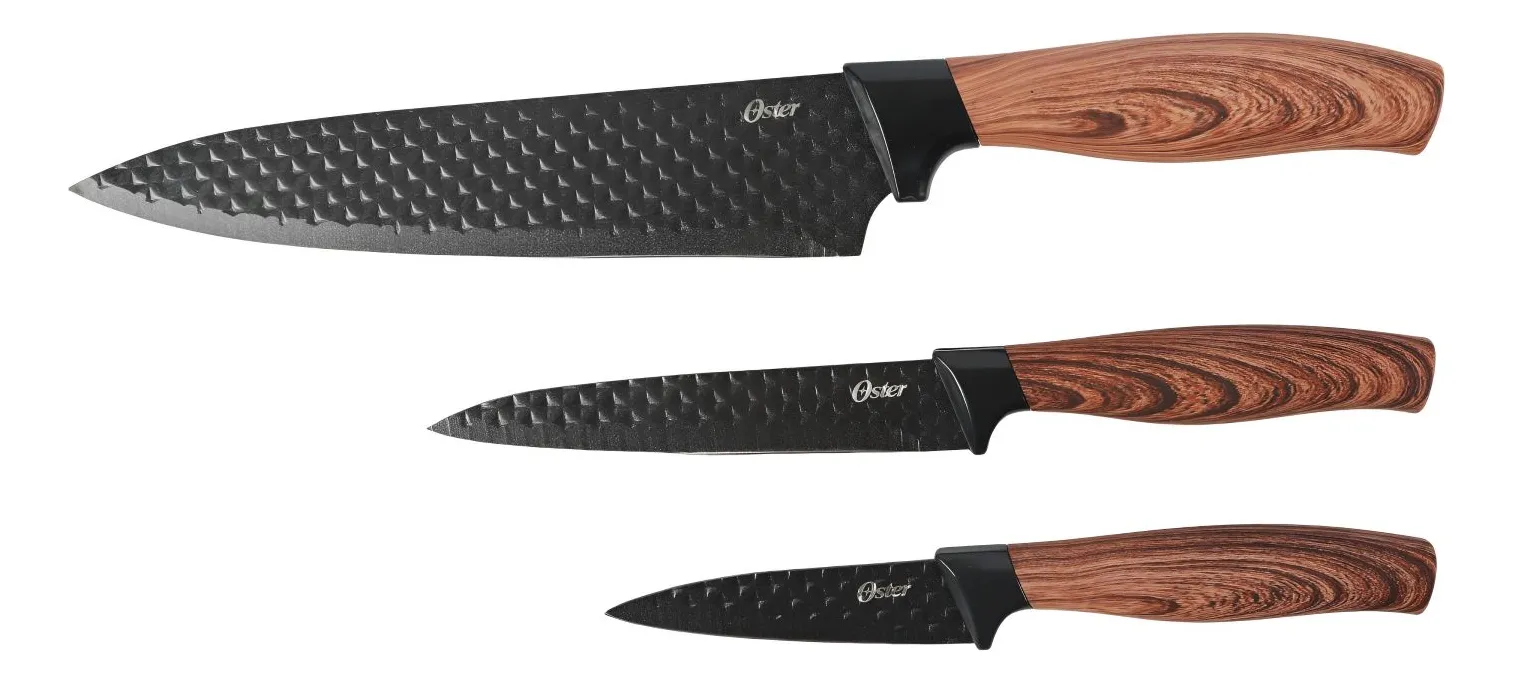 Juego de Cuchillos 3 Piezas Gunderson Oster