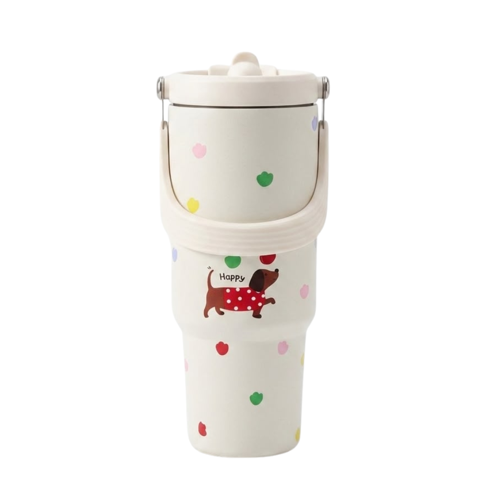 Tomatodo Termico Inox. Con Diseños 900 Ml