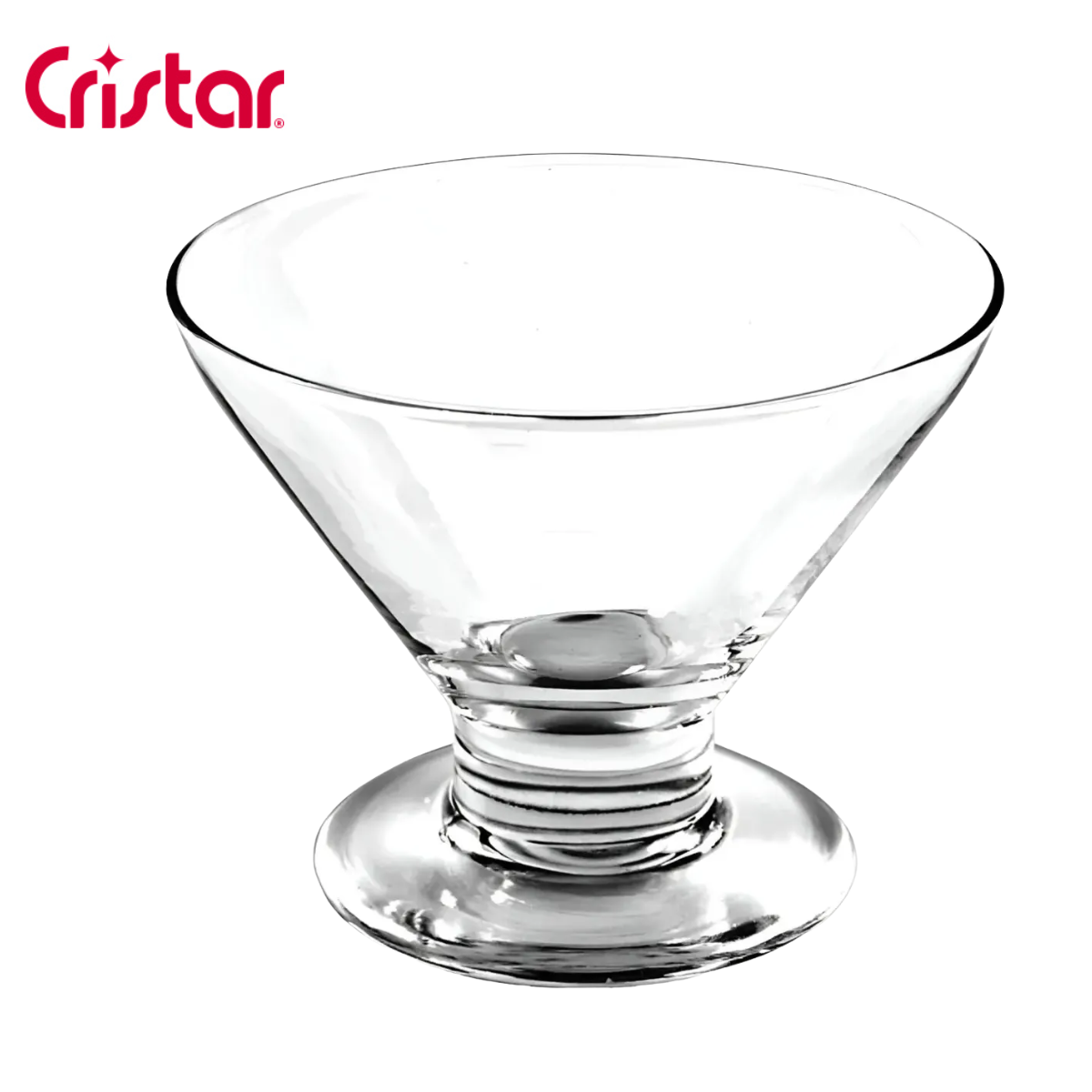 Copa Lisa Fiesta Helado 7.5 Oz 0512 Cristar