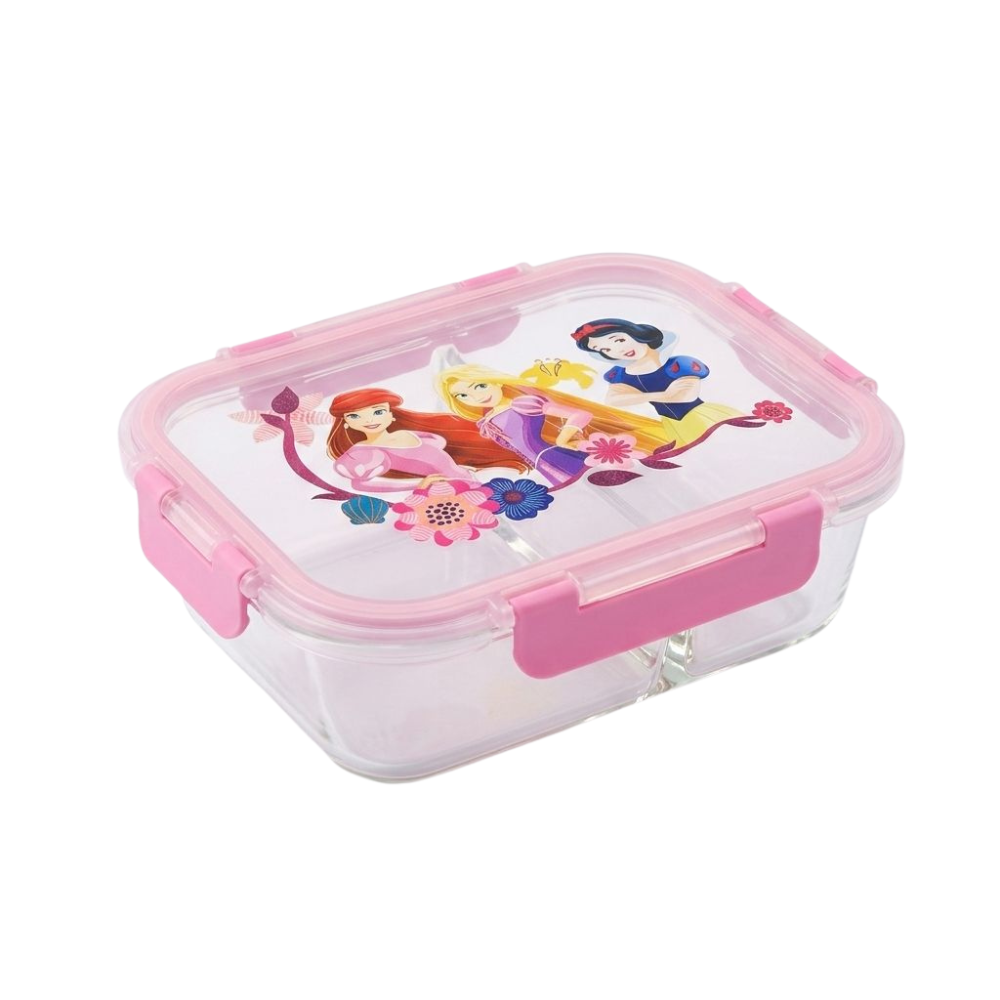 Taper De Vidrio Rect. Con Division Princesas 950Ml Acuario