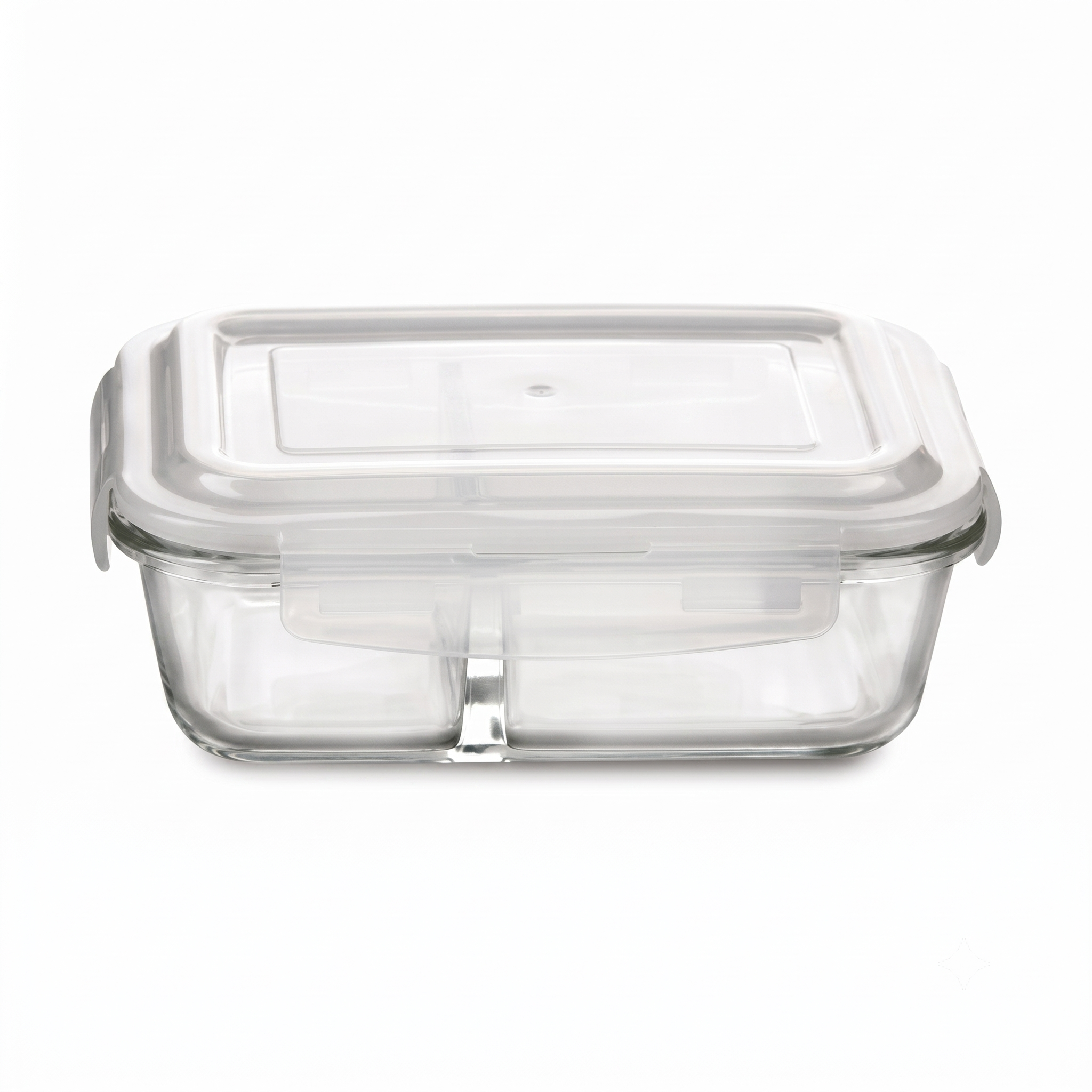 Taper De Vidrio Rectangular 640Ml C/2 Div 111