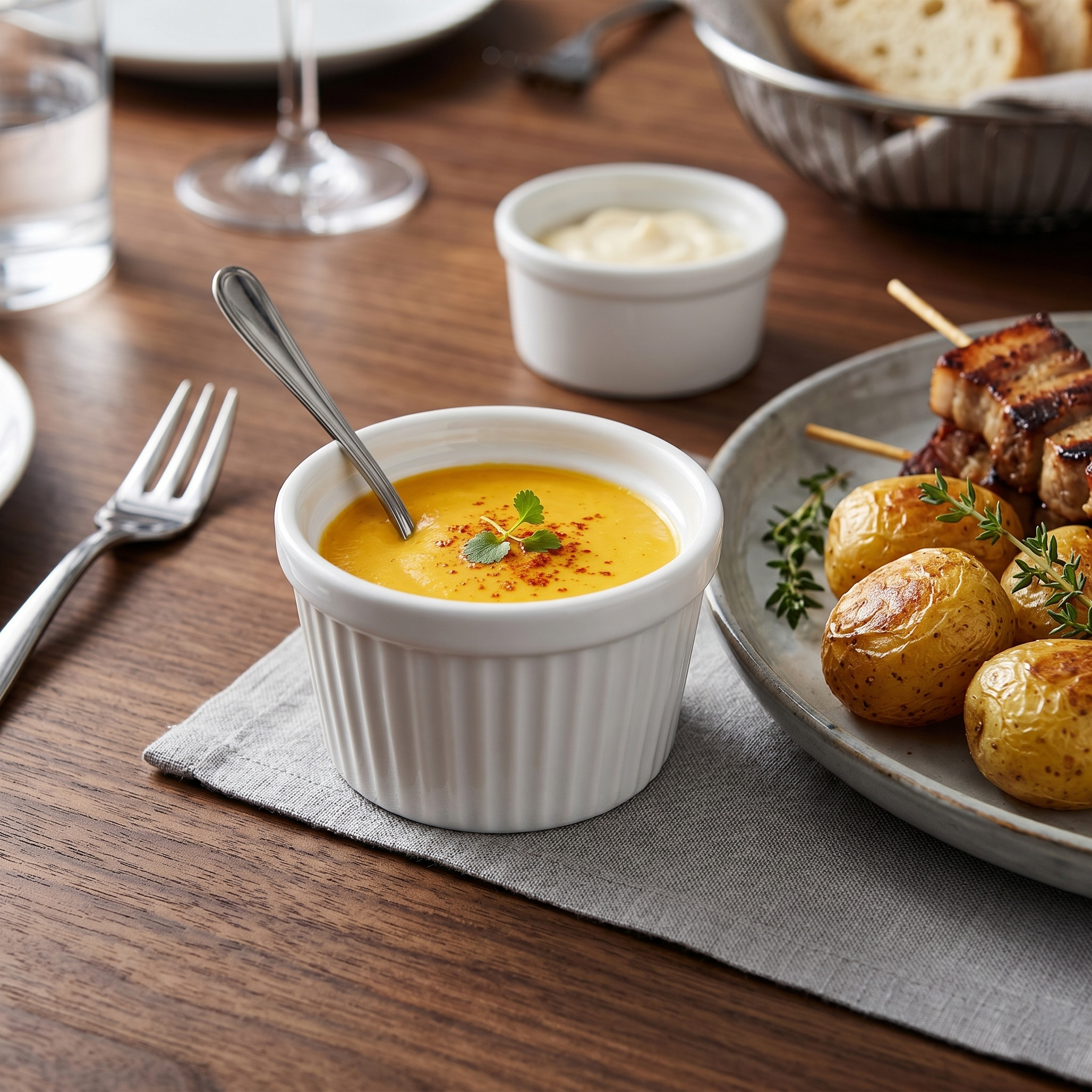 Tazon Ramekin Estriado 4 Onz.