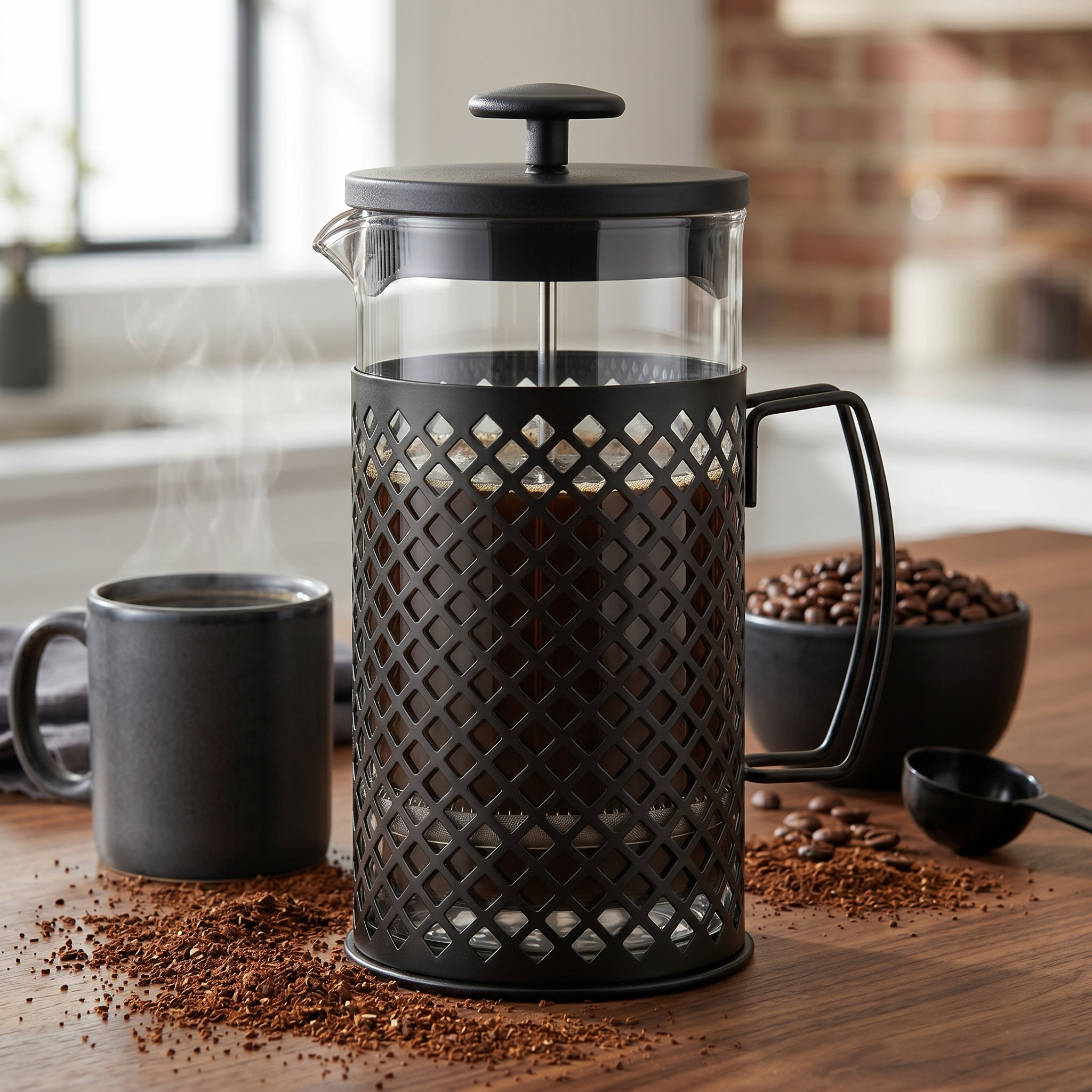 Cafetera Francesa 1Lt Acero  Ces-Q1000 Piston
