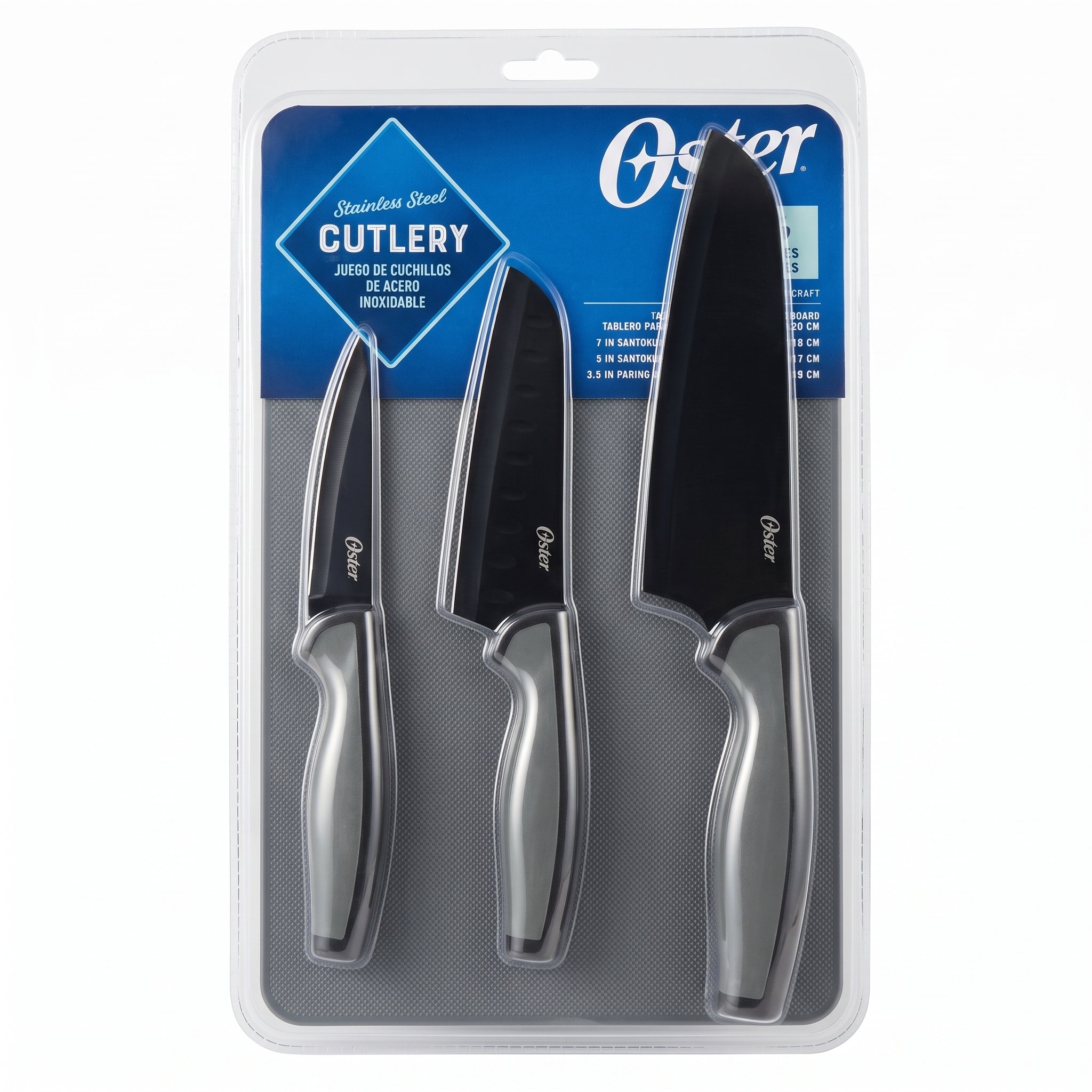 Juego de Cuchillos 3 Piezas Oster