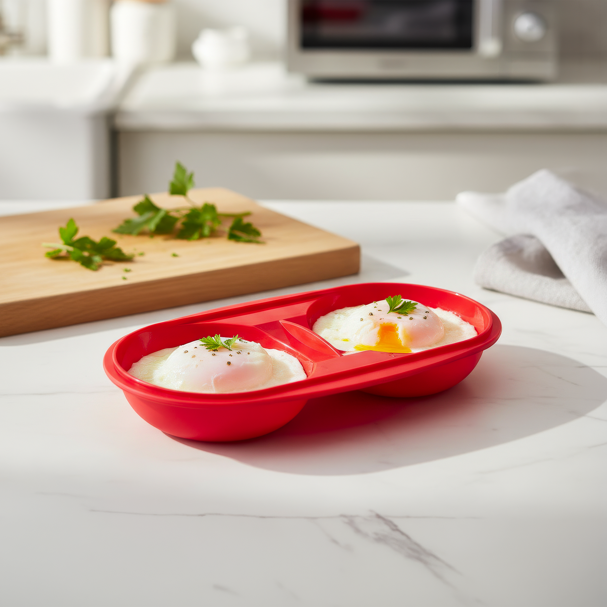Microondas Huevos Escalfados 200 ml Basa