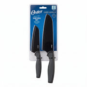 Juego de Cuchillos Oster2 Piezas Negro Slice Craft