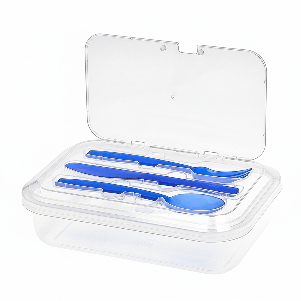 Táper Rectangular Junior C/Cubierto 1Lt M&R
