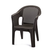 Super Sillón Mimbre Ratán Polinplast