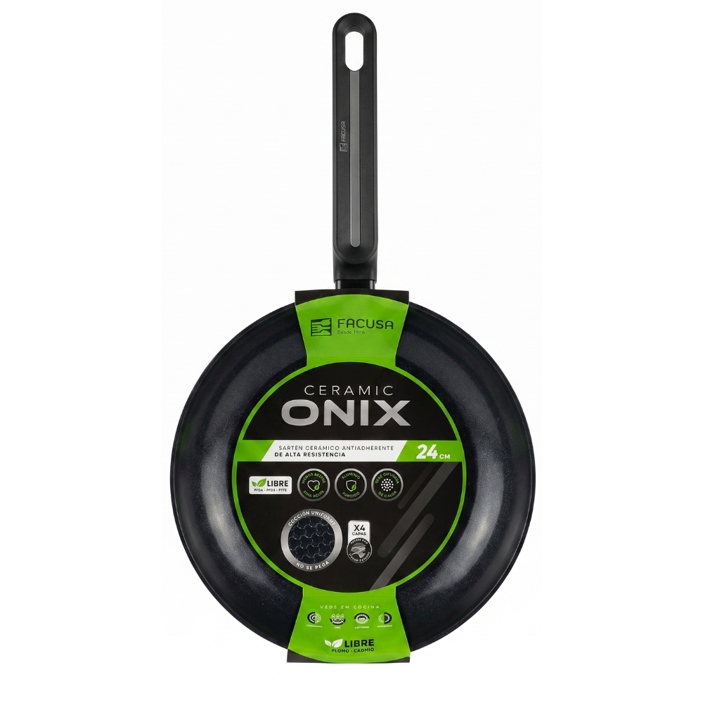 Sartén Ónix 24cm Aluminio Forjado Facusa