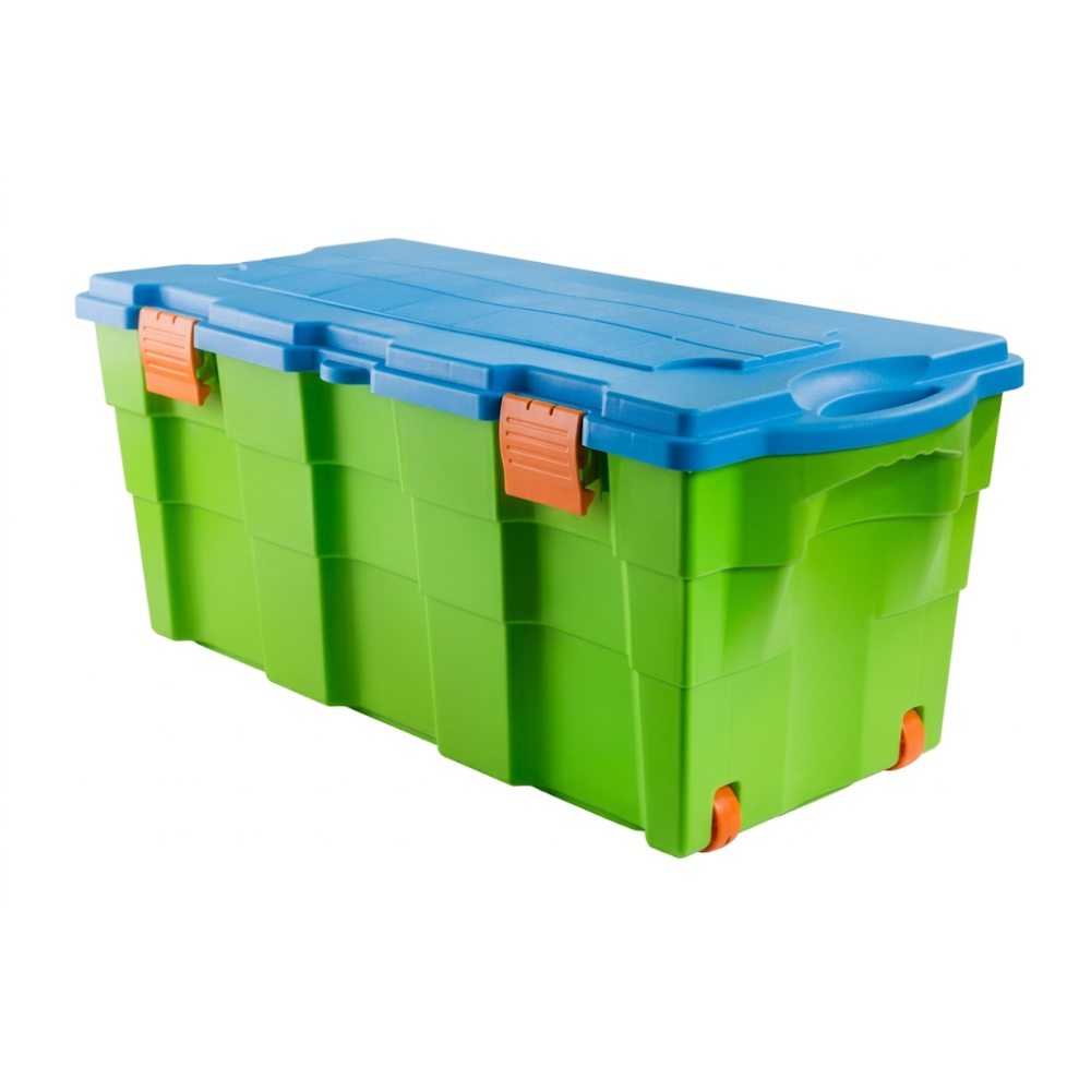 Baul 100L Verde Celeste Hc Duraplast