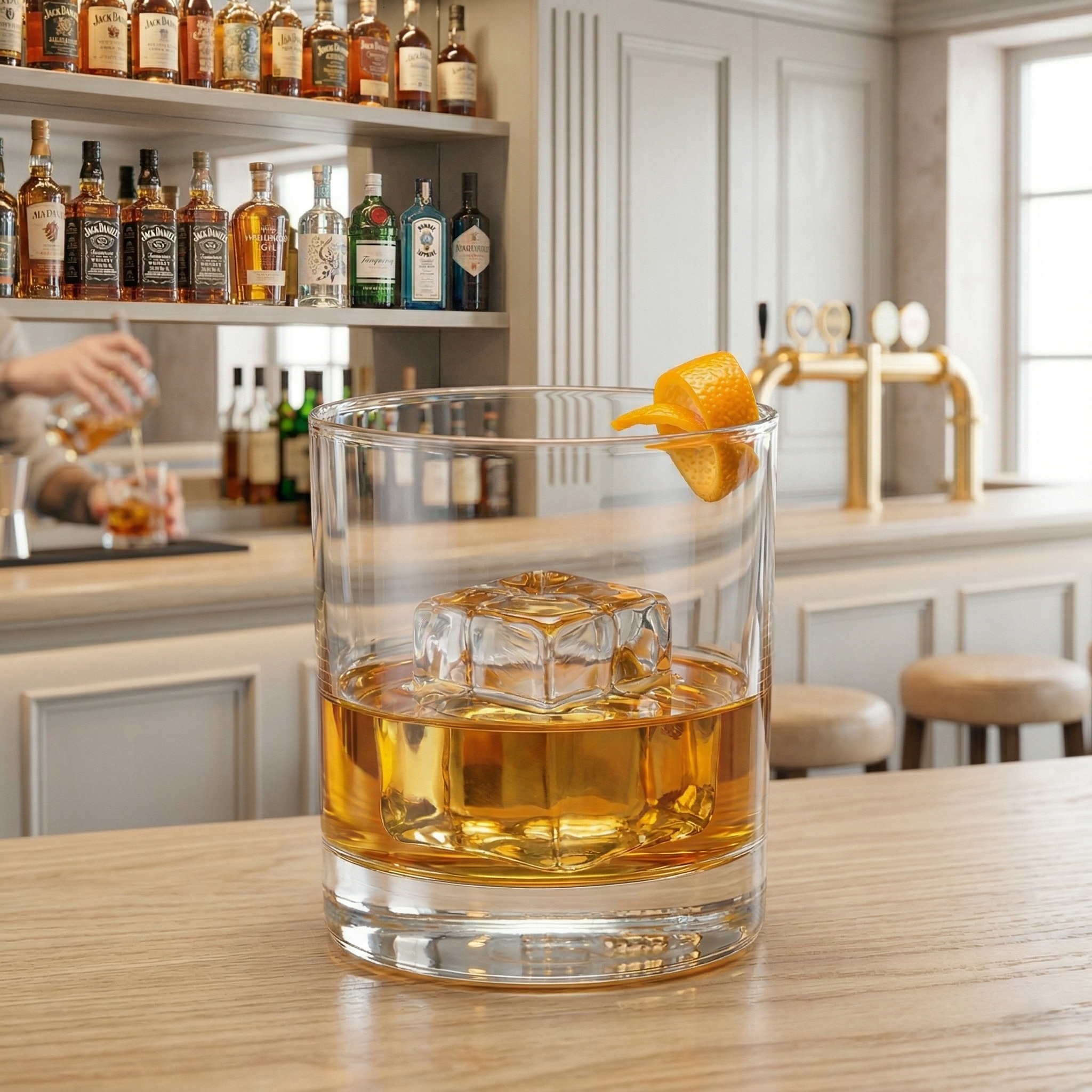 Vaso  Liso Whisky 11.25 Oz/ 311Ml  Cristar 0022