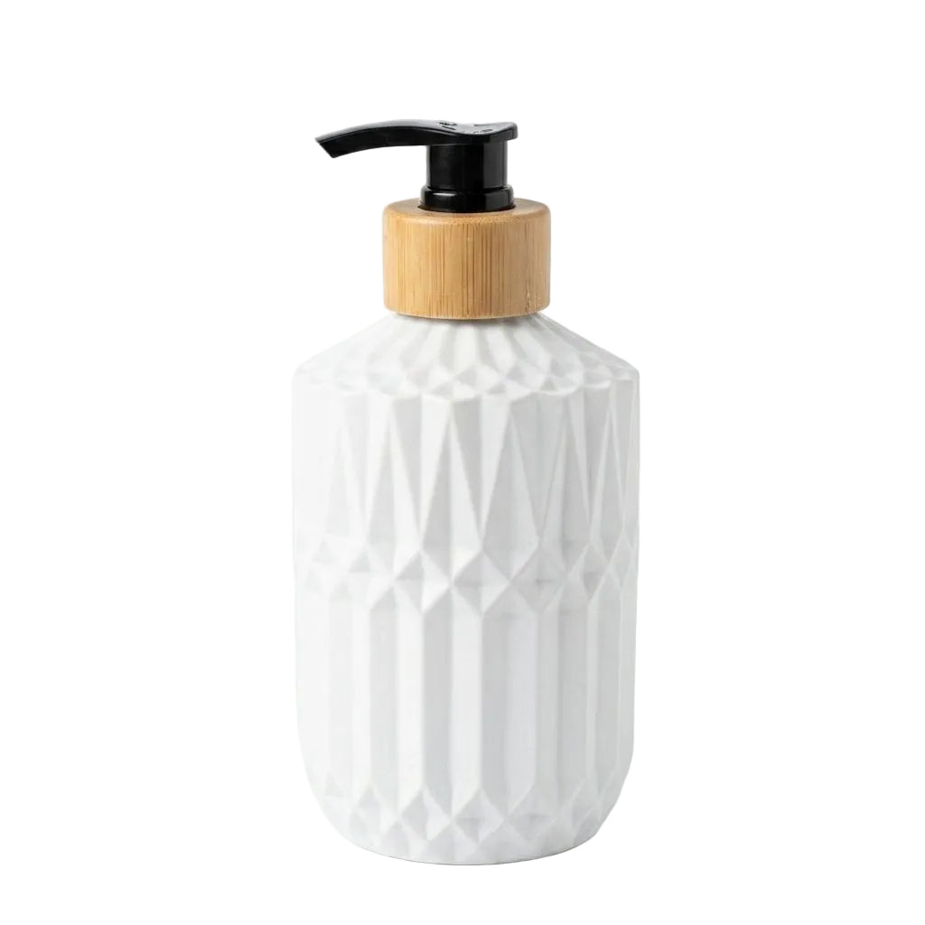 Dispensador De Jabón Liquido Bambú