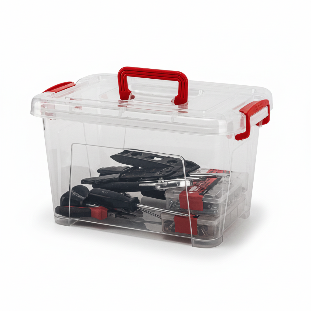 Caja #10 C/Tapa M&R Plastipak
