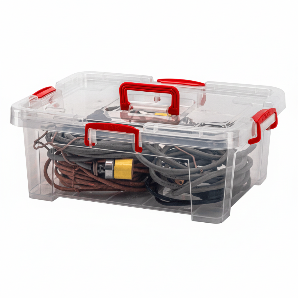 Caja #15 C/Tapa M&R Plastipak