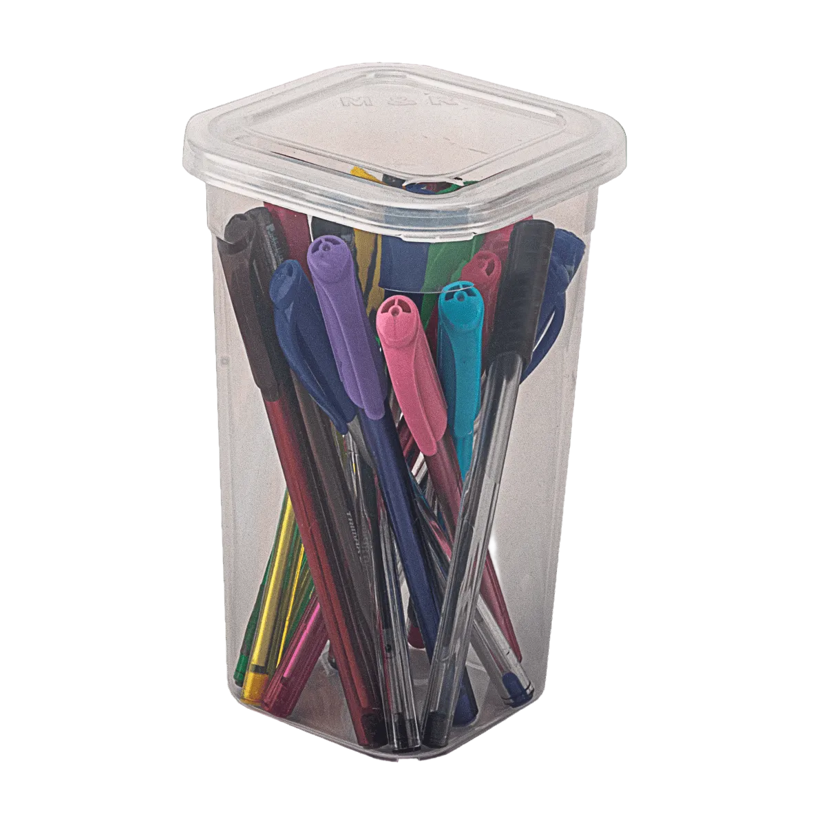 Táper Cuadrado 930Ml M&R Plastipak