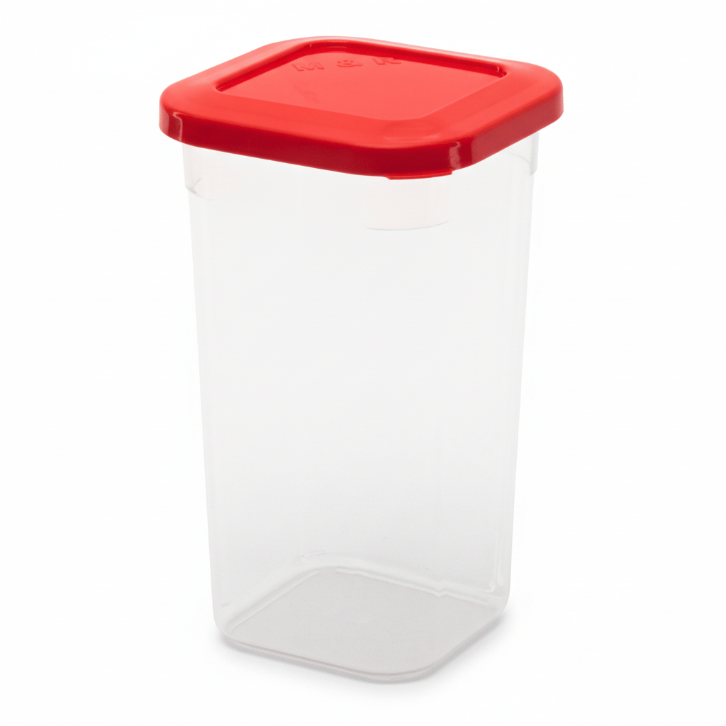 Táper Cuadrado 930Ml M&R Plastipak