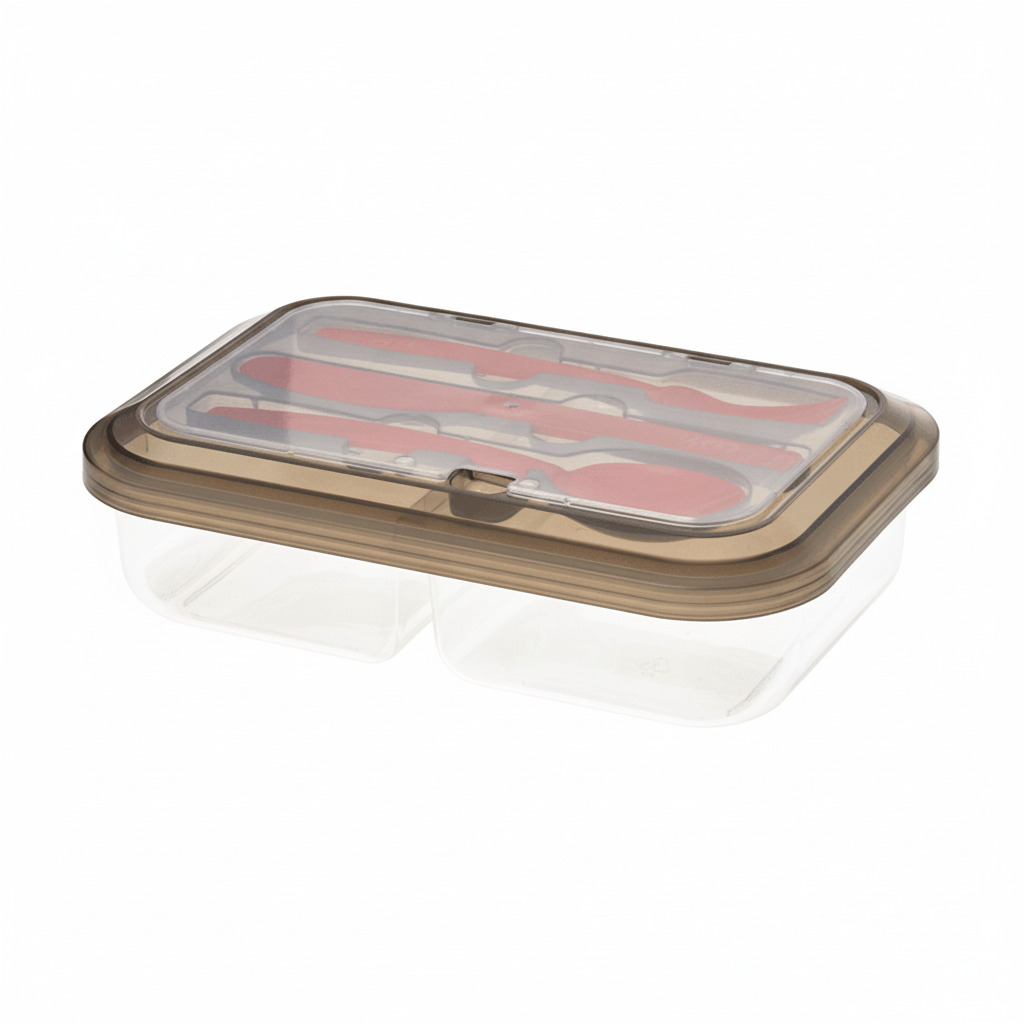 Táper Rectangular Junior 2Dic C/ Cubierto M&R