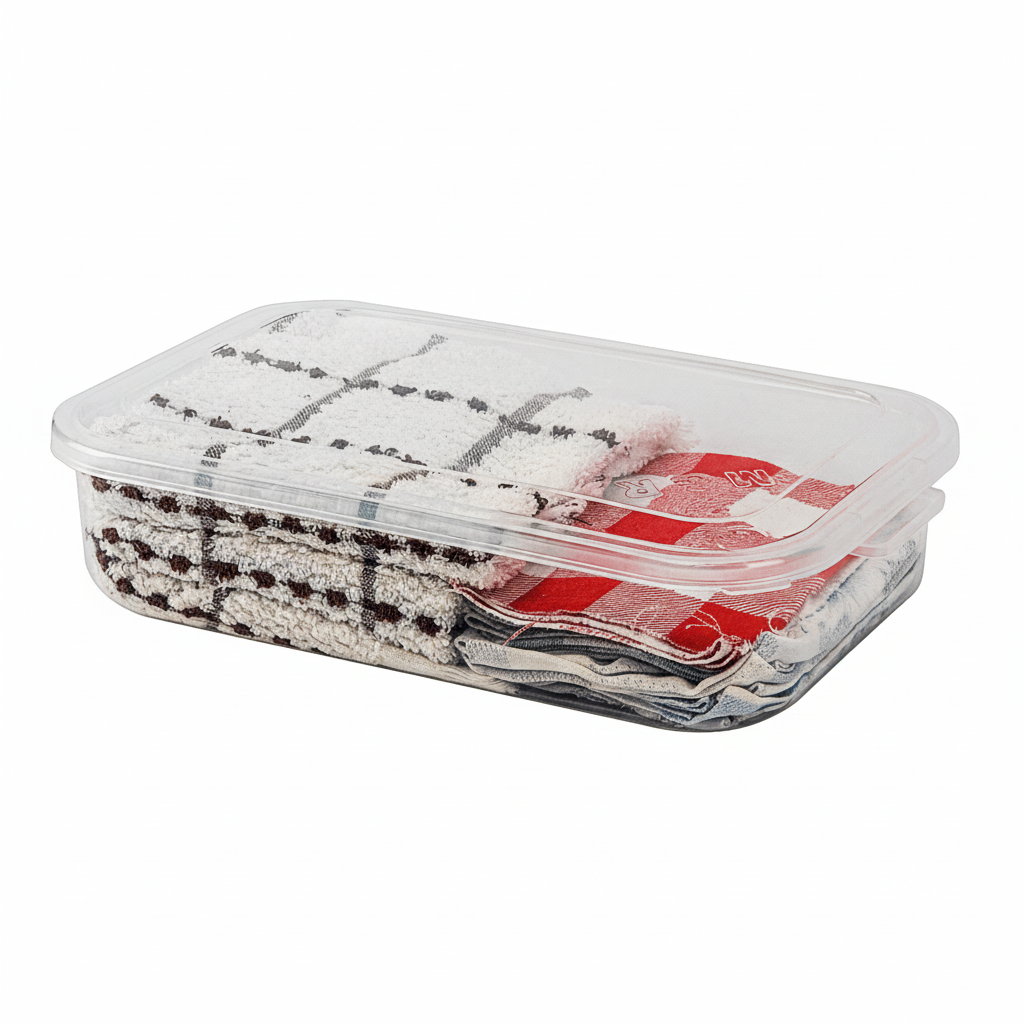 Táper Rectangular 3Lt Grande M&R Plastipak
