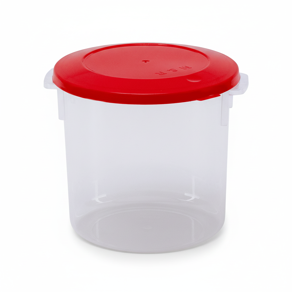 Táper Redondo Chico 2Lt M&R Plastipak