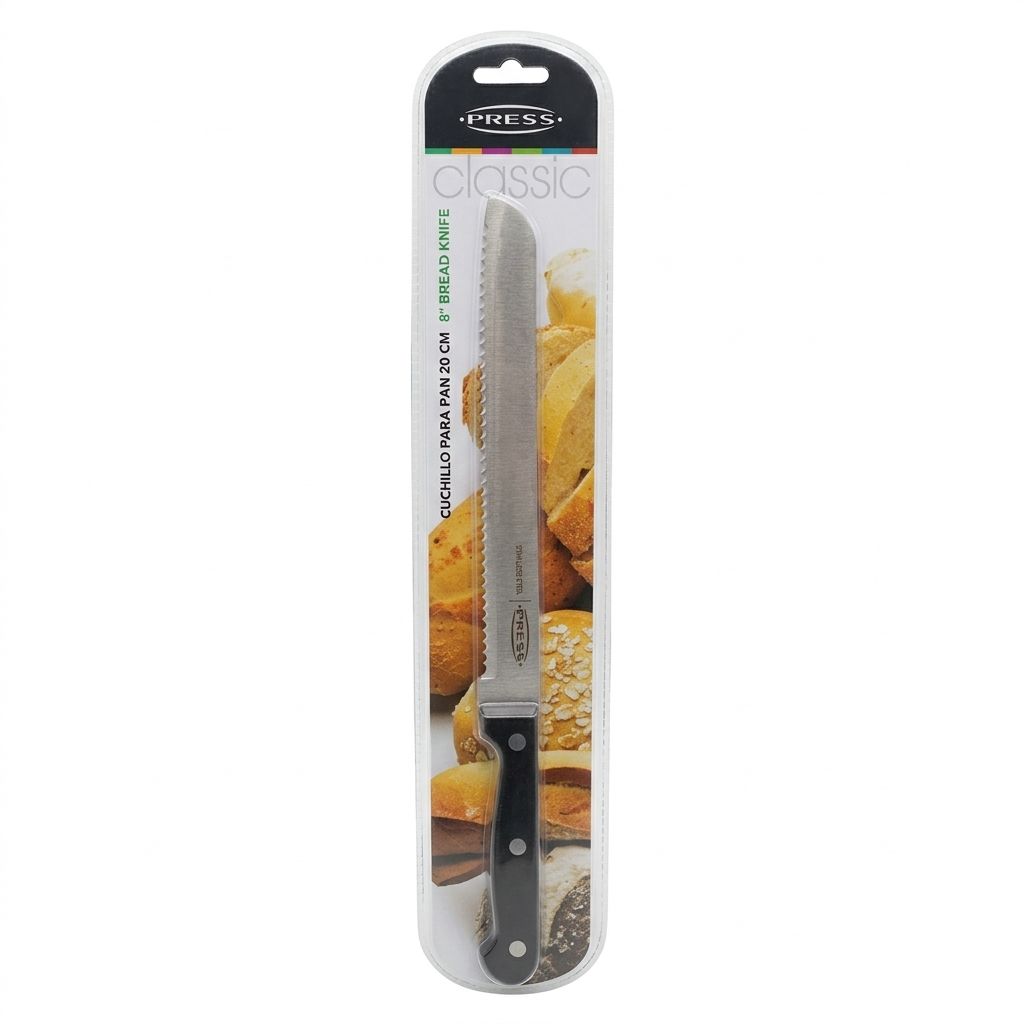 Cuchillo Para Pan 20Cm Press