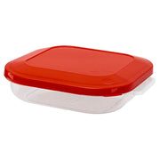 Táper Cuadrado 0.6Lt M&R Plastipak