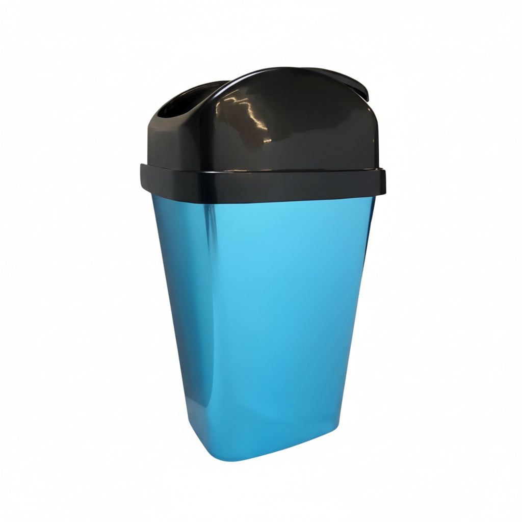 Papelera Platinium 10Lt Colores Duraplast