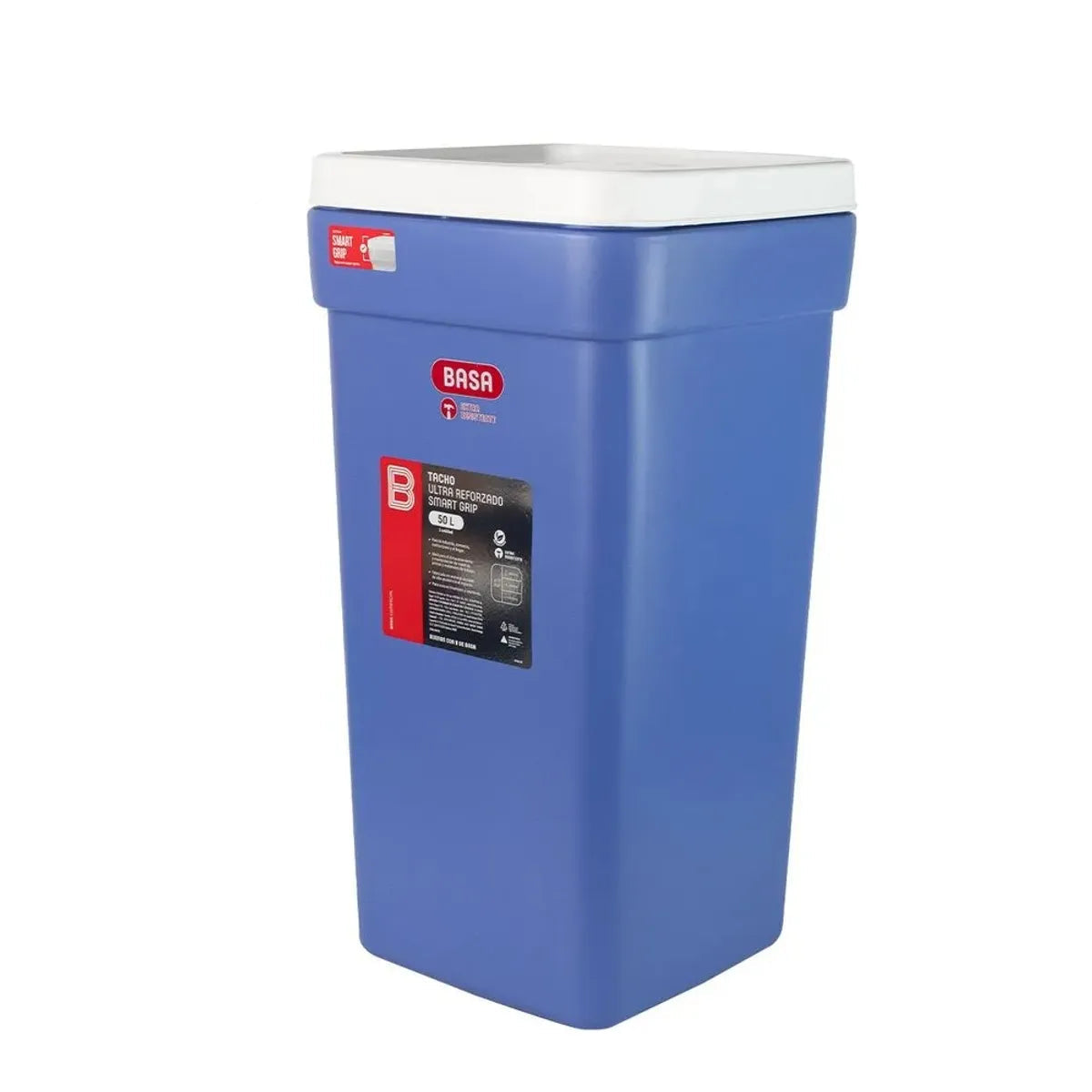 Tacho Ultra Reforzado Smart Grip 50Lt Basa